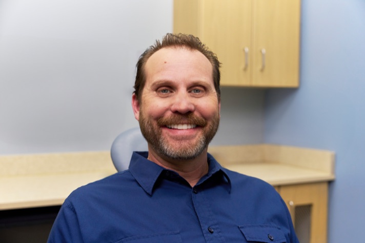 AJ B. after treatment at Aspen Dental